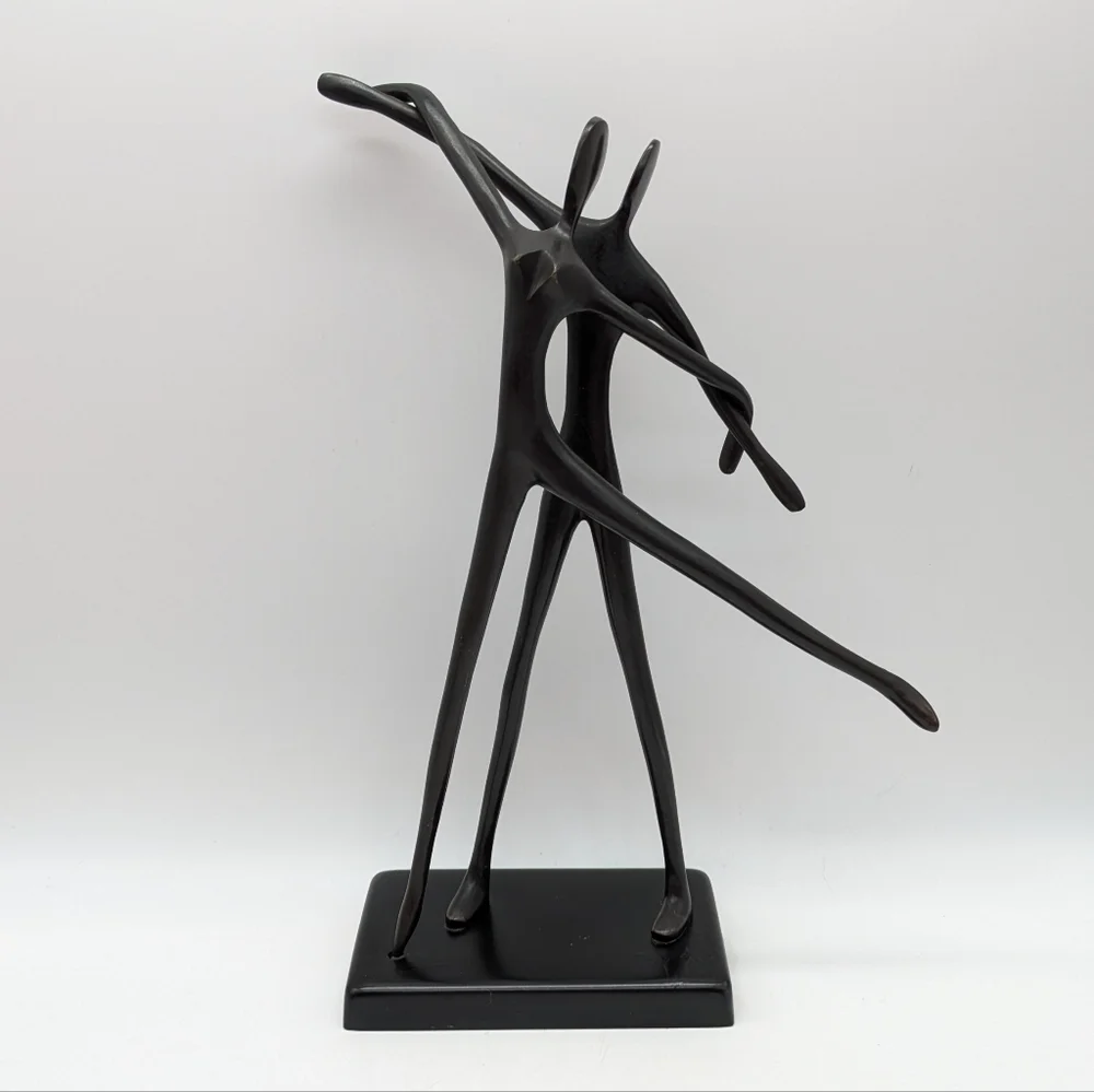 Ikea Bodrul Khalique Ballet Dancer Metal Abstract Figure Sculpt